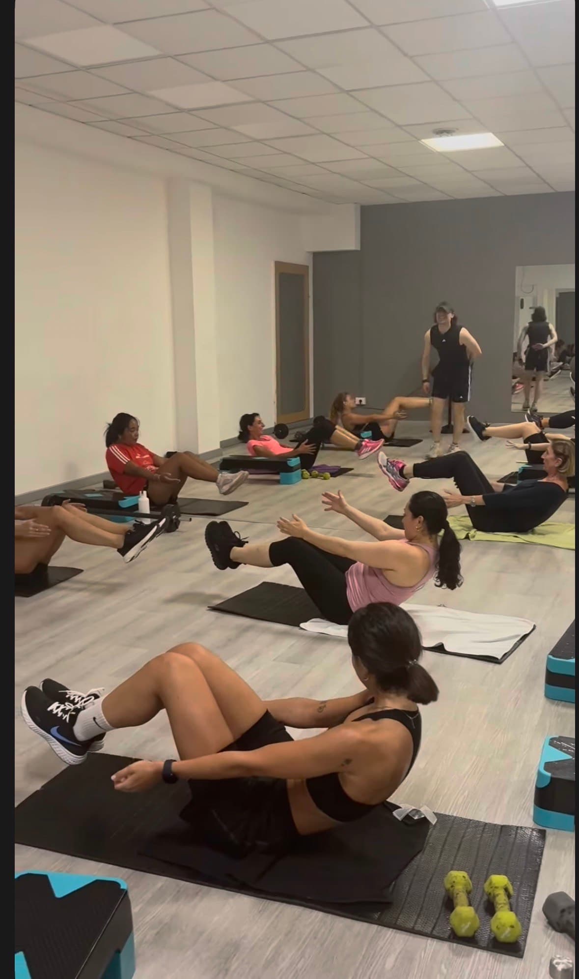 Corso fitness di gruppo