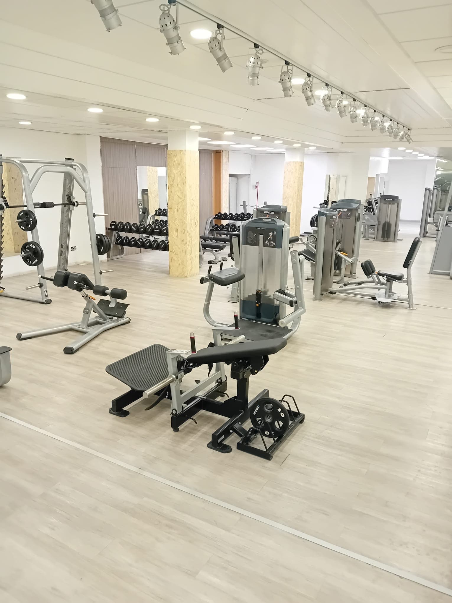 Leg press panoramica